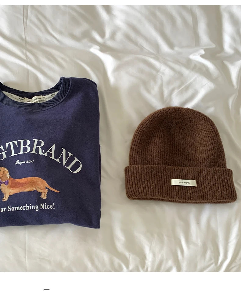 Wool Knit Hat
