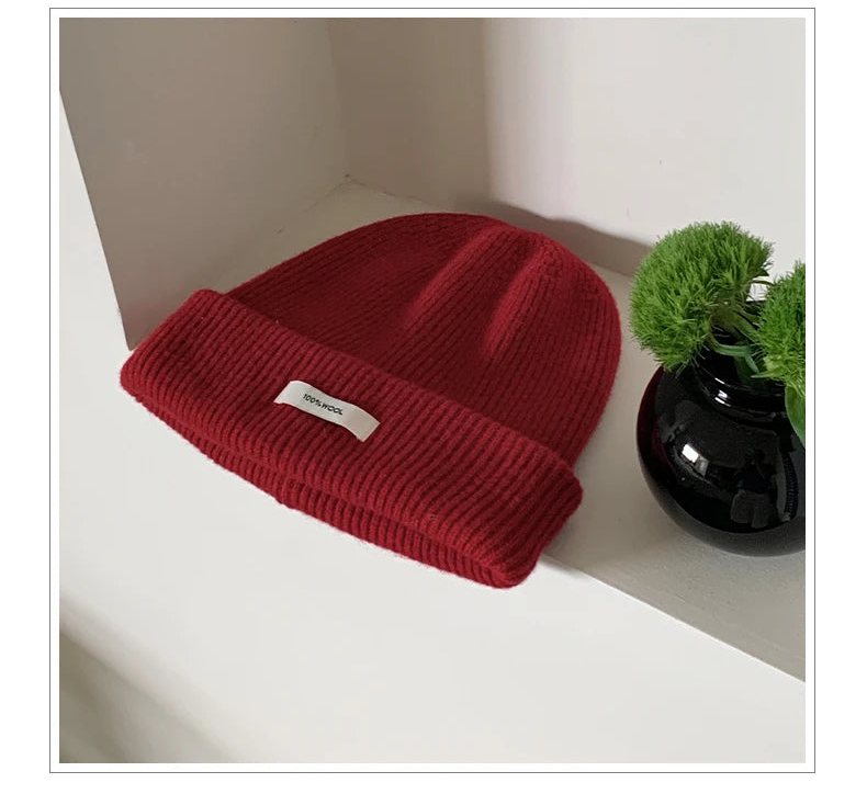 Wool Knit Hat